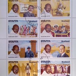 Gandhi postage stamp
