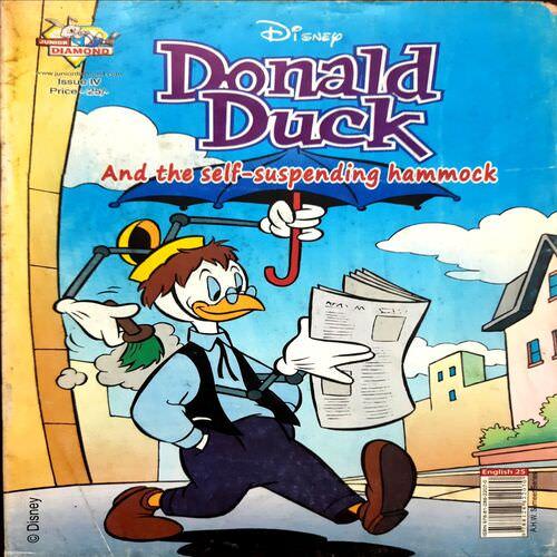 Donald Duck and the Suspending Hammock