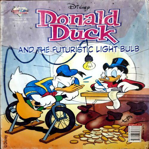 Donald Duck and the futuristic light bulb