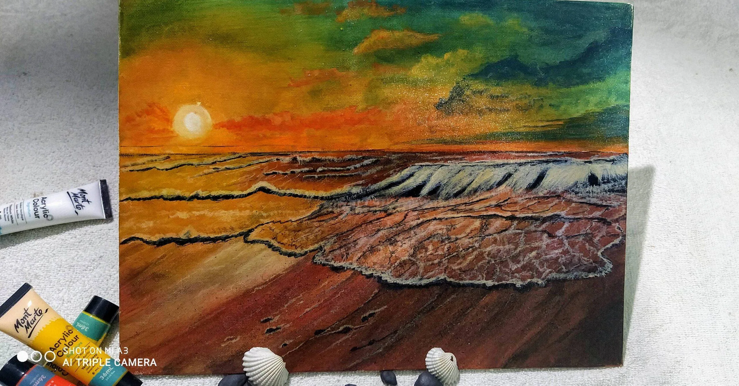 Ocean on Canvas