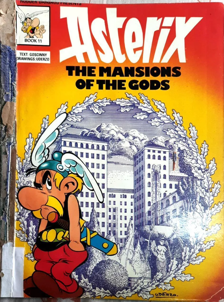 Asterix and the Mansion of Gods