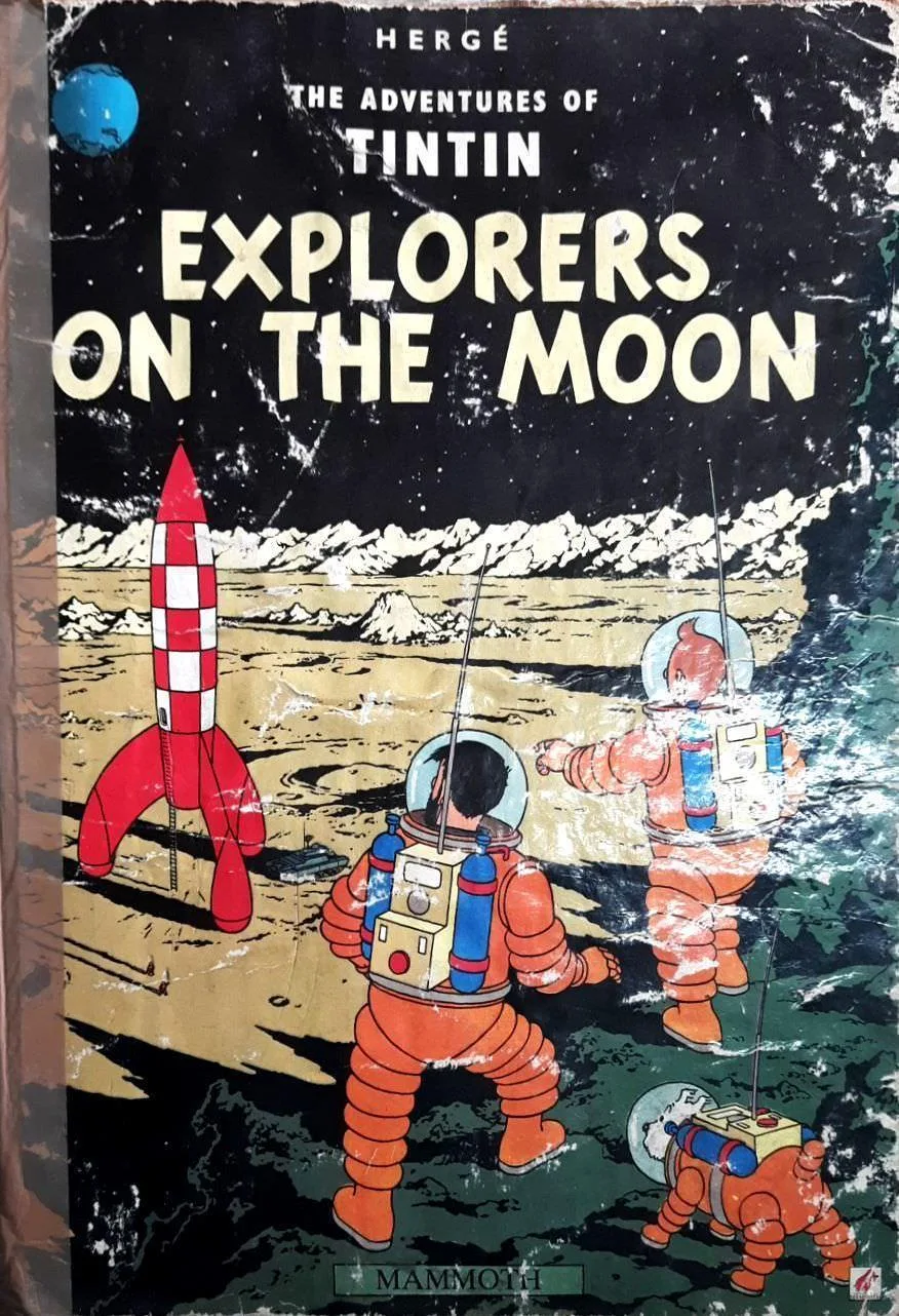 Tintin and the explorer of the moon