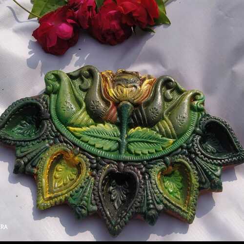 Big Size Diya ( Set of 3) For Diwali Decoration