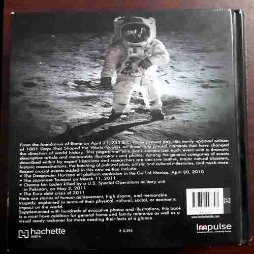 1001 Days that shaped the world( Knowledge book)