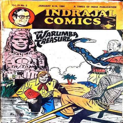 The Warumba Treasure (Indrajaal Comics)