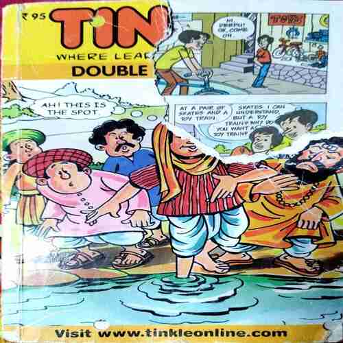 Tinkle Double ( Frount Cover Is Not Full )