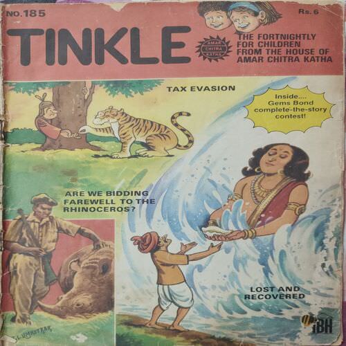 TINKLE ( ENGLISH ) , No. 185 .
