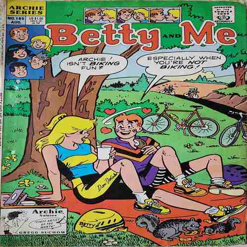 Betty And Me . ( Archies Series No. 185 , August ) .