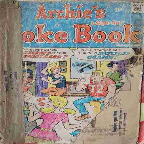 Archie's Laugh-Out Joke Book . ( Front Cover Corner Half Cut ) .