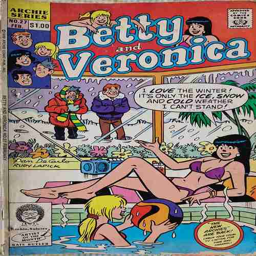 Betty And Veronica . ( Archie Series No. 27 , February ) .