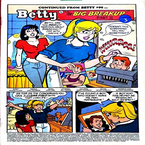 Betty The Big Breakup