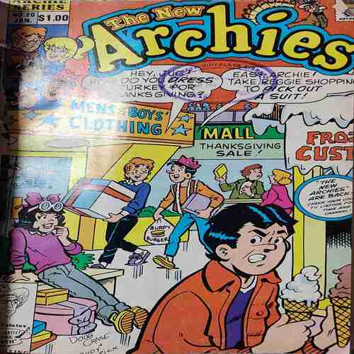 Archie Series . ( 5 in 1 Single Binding ). Archie's R/C Racers , Betty & Veronica , The New Archies , Germany And Betty & Veronica Christmas Spectacular .