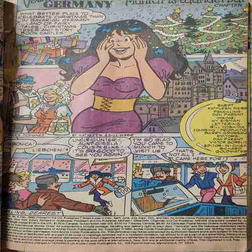 Archie Series . ( 5 in 1 Single Binding ). Archie's R/C Racers , Betty & Veronica , The New Archies , Germany And Betty & Veronica Christmas Spectacular .