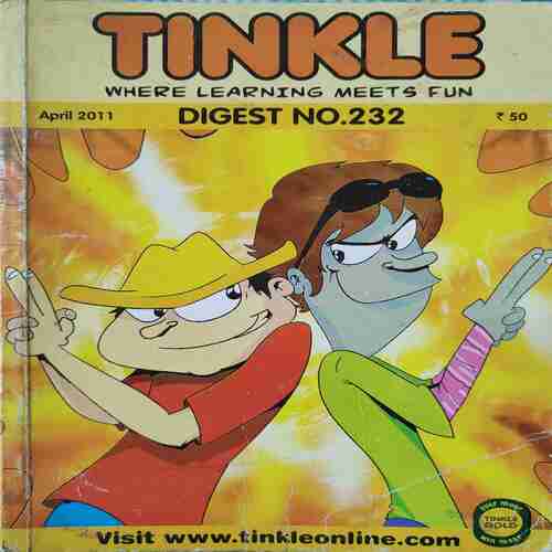 Tinkle Digest No. 232 . ( April - 2011 )