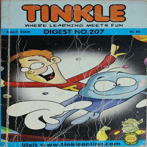 Tinkle Digest No. 207 . ( Small )