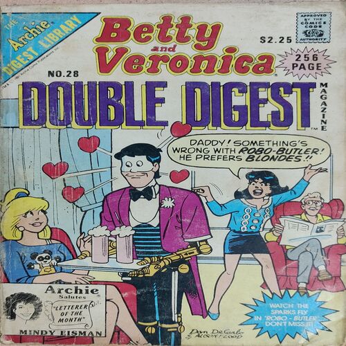 Betty And Veronica Double Digest Magazine , No. 28 . ( Small )