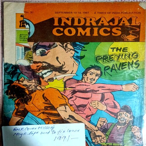 The Preying Ravens (BAck Cover Missing) (Indrajaal Comics)