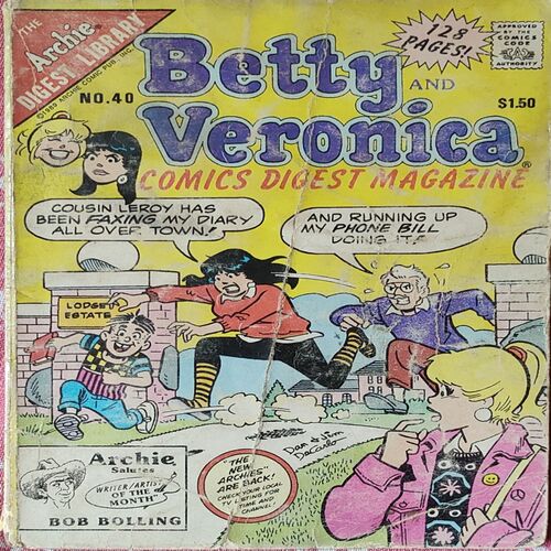 Bettty And Veronica Comics Digest Magazine . ( Small )