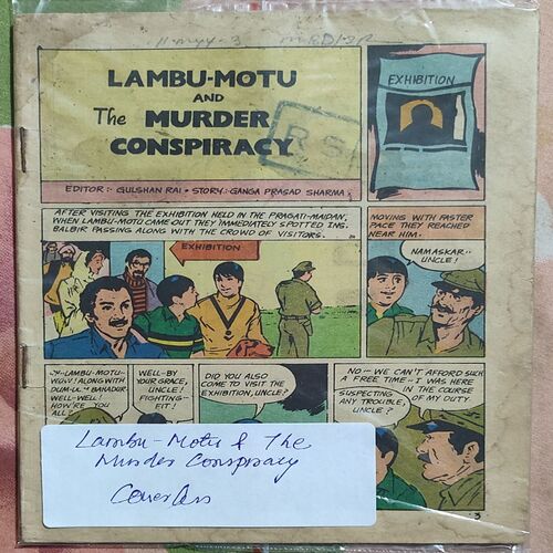 Lambu-Motu And Murder Conspiracy . ( Coverless )