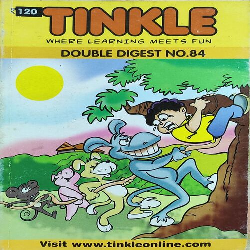 Tinkle Double Digest No. 84 . ( Small ).