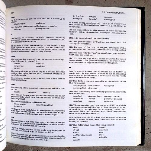 Oxford Language Reference