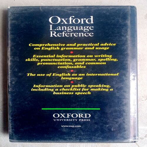 Oxford Language Reference