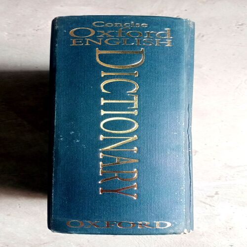 Concise Oxford English Dictionary