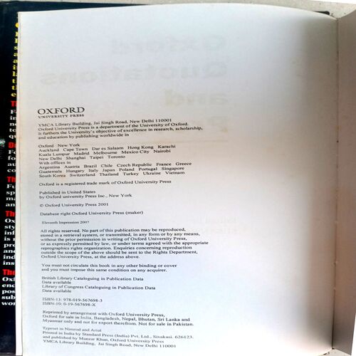 Oxford Dictionary of Quotations and Proverbs
