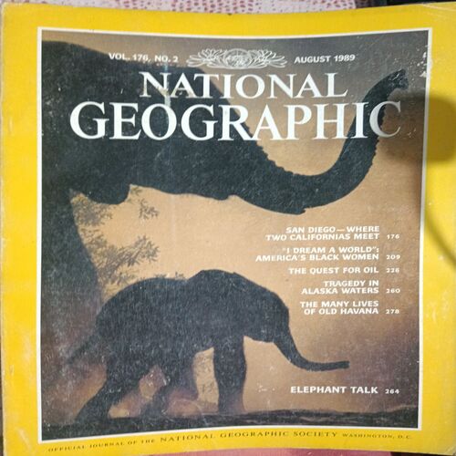 Elephant Talk (Aug 1989) (Nat Geo)