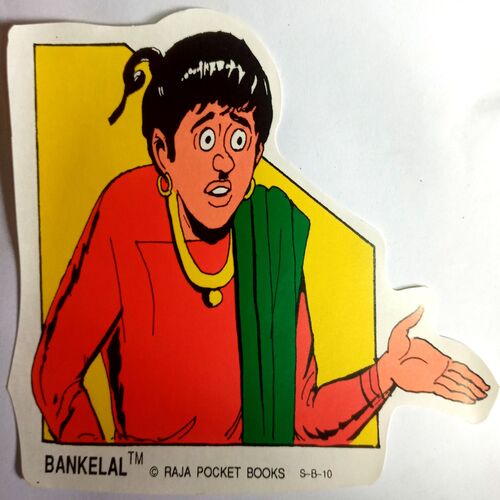 Bankelal Freebies stickers
