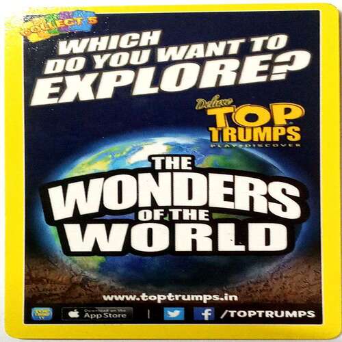 The Wonders of the World Playing Card (30 in numbers)