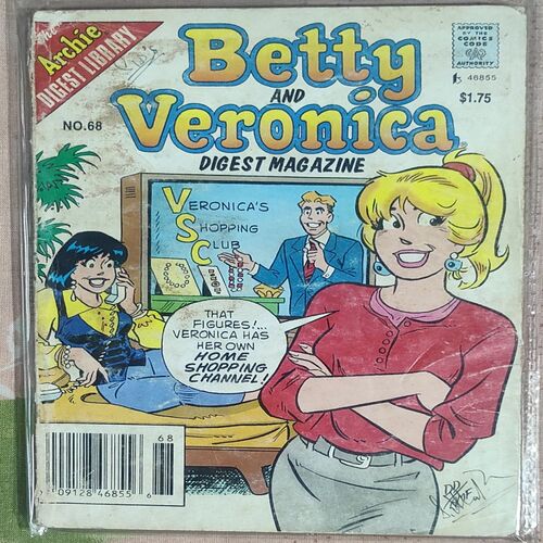 Betty And Veronica Digest Magazine No. 68 .