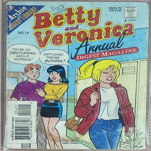 Betty And Veronica Annual Digest Magazine No. 14 .