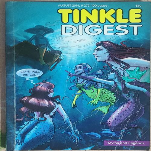 Tinkle Digest . August - 2014 , #272 . ( Small )