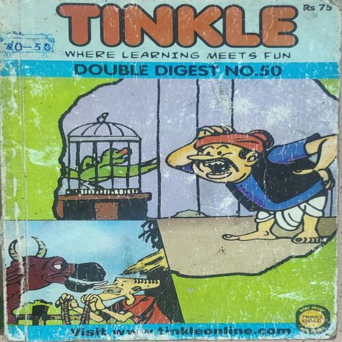 Tinkle Double Digest No.50 . ( Small ).