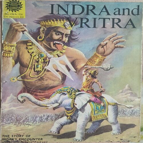 Indra And Vritra .