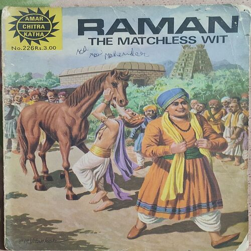 Raman The Matchless Wit .
