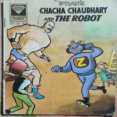 Chacha Chaudhary And The Robot .