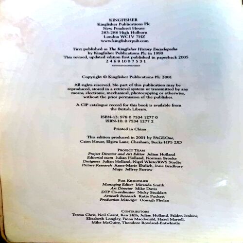The Coincise History Encyclopedia