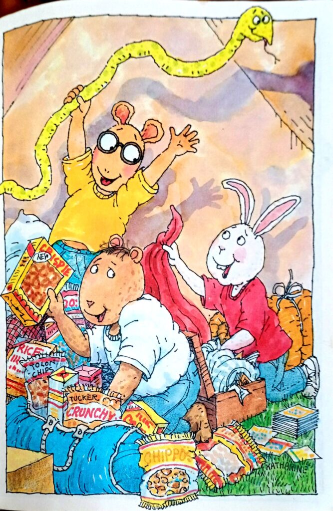 Arthur First Sleepover