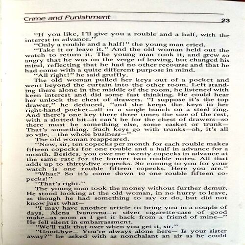 Crime And Punishment