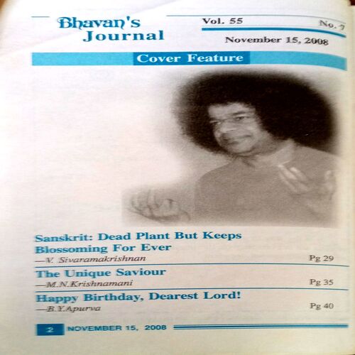 Bhavan's Journal