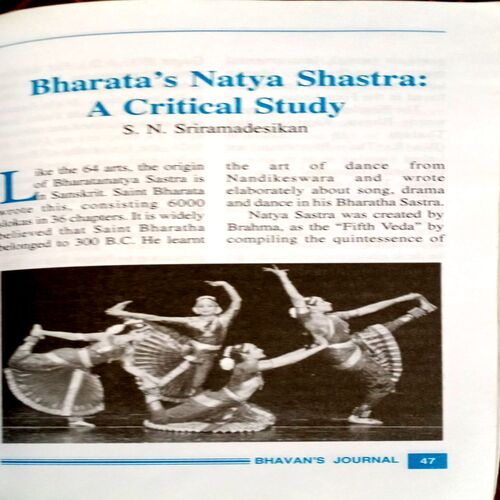 Bhavan's Journal