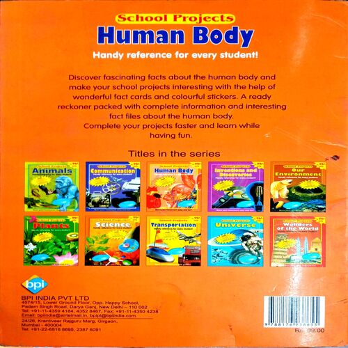 Human Body (Handy Reference For Every Student)