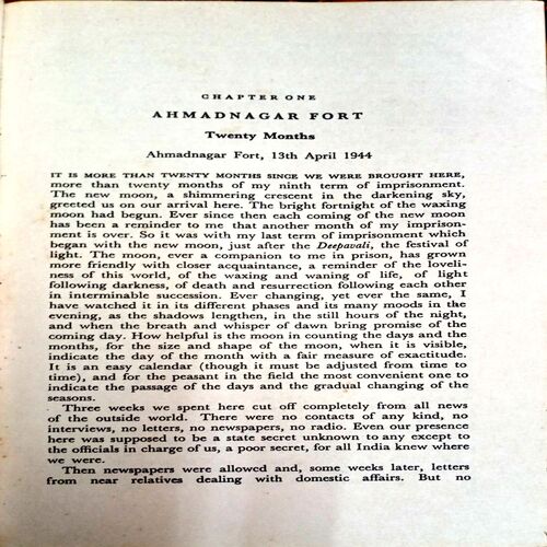 Jawahar Lal Nehru (The Discovery Of India)