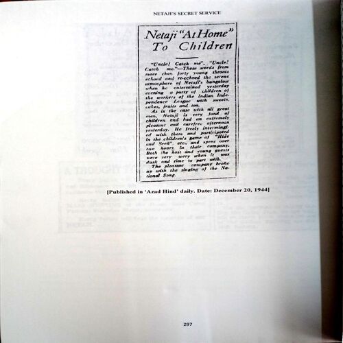 Netaji's Secrete Service