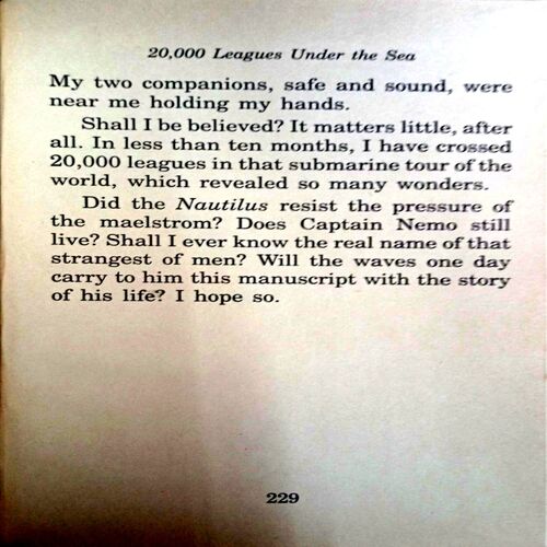 20,000 Leagues Under The Sea