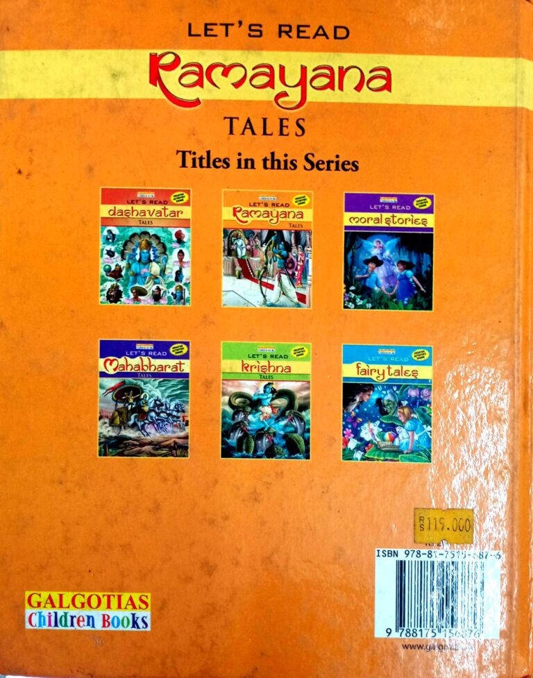 Lets Read Ramayana Tales