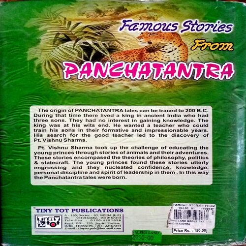 Famous Stories From Panchatantra