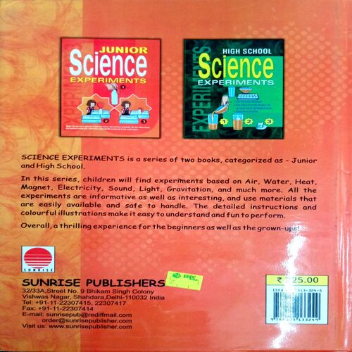Junior Science Experiments